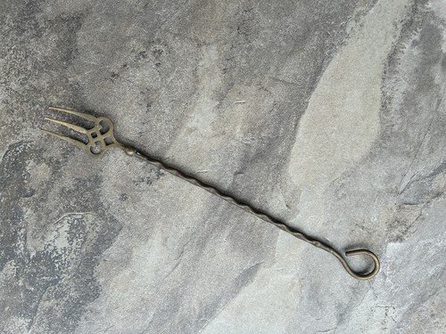Vintage brass fireside - vintage,