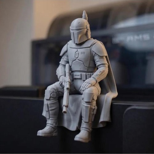 Sitting boba fett - sitting,