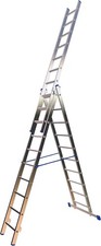 Triple Extention Ladder Trade Pro Aluminium Professional  MADE IN EU - EN131