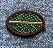 1 X Old Brownie ROADWAY Badge Patch UNUSED Vintage GirlGuiding Guides