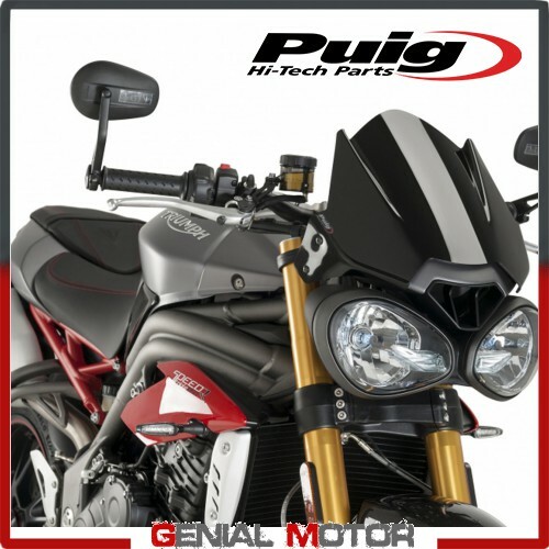 Puig windshield black 8929n - windshield,