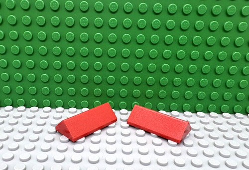 Lego red 2x4 roof - 2,