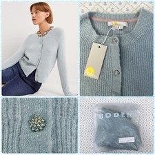 NEW BODEN Jewel Button Fluffy