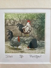 Vintage Etching By Mark Spain