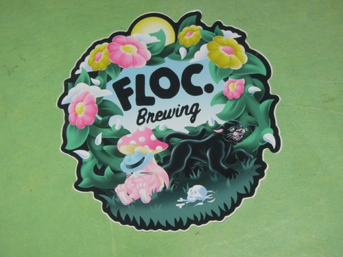Sticker floc brew brewery - sticker,