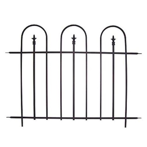 Triple arch finial fence - triple,