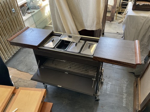 Vintage heated hostess trolley - vintage,