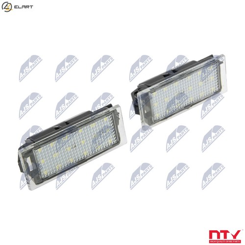Licence plate light elp - plate, elp-re-001