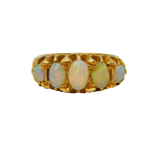 Edwardian 18ct yellow - edwardian,