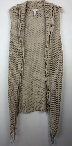 Open knit cardigan duster - cardigan,