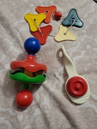 Vintage kiddicraft rattles - vintage,