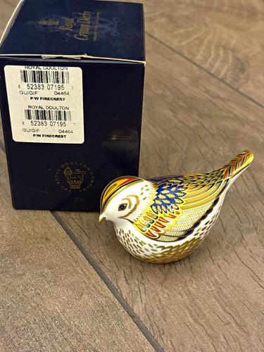 Royal crown derby firecrest - crown,