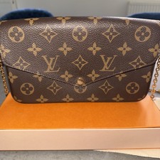 Louis Vuitton Félicie Pochette Flap Pouch Monogram Canvas