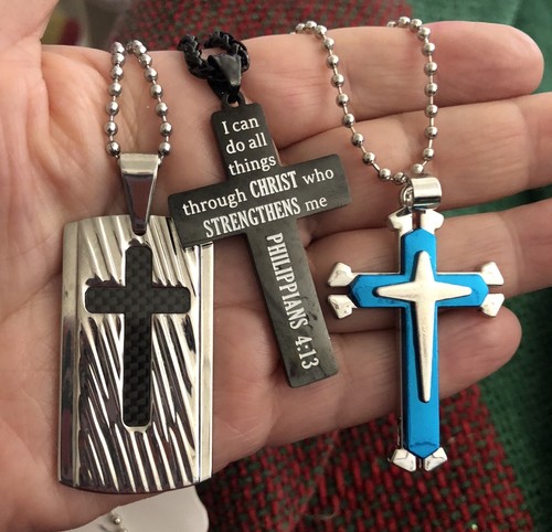 Cross pendant bundle - pendant, one