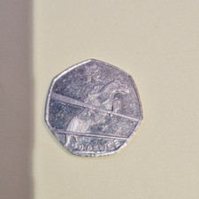 2011 - 50p coin London 2012