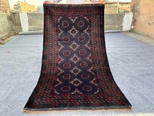 3x6 Vintage Afghan Tribal Wool