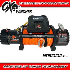 OX ELECTRIC WINCH 12v 13500lbs