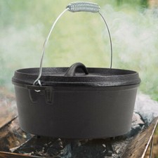 Cast Iron Casserole Dish Pot