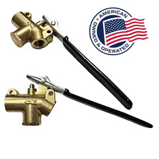 Carpet Cleaning 1/4" DAM Brass