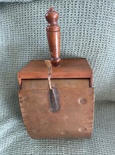 VTG Wood Bread Roll Warmer Box