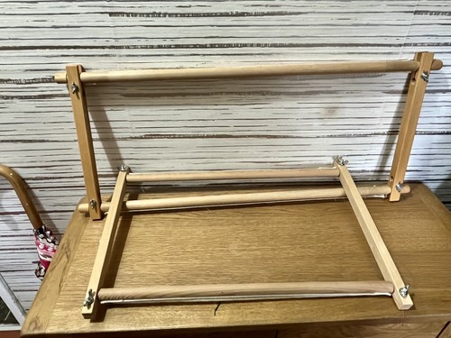 Vintage wooden needlework - wooden,