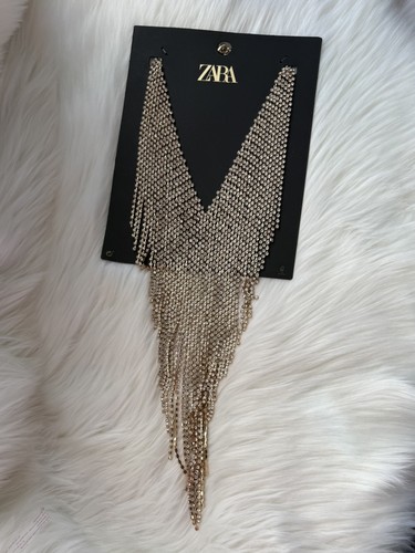 Zara gold rhinestone - zara,