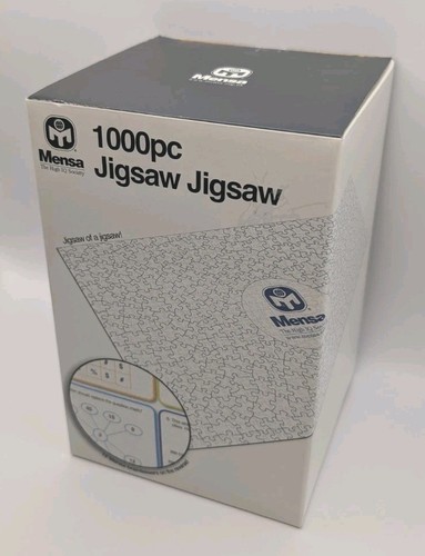 Mensa 1000 piece jigsaw puzzle - mensa,