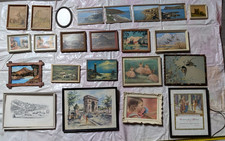 22 Photographs / Paintings / Pictures in Vintage Frames of Various Sizes 