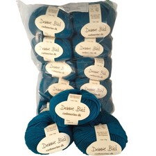 Debbie Bliss Cashmerino DK Yarn 13 Pack Teal Merino Microfibre Cashmere