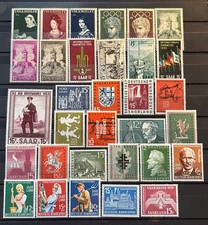 German Stamps state Saar lot