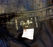 1990s Elsa Mahr Paris Black