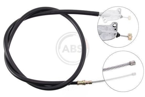 Left handbrake cable - left,