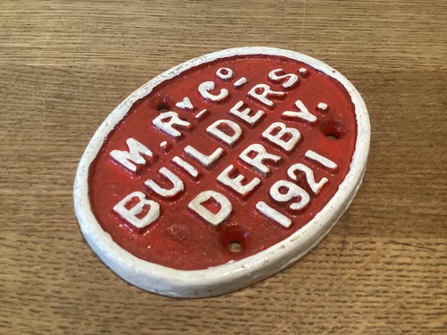 Original railway plate - railway,