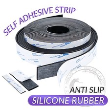 For 3M Self Adhesive Anti Slip Strip Silicone Rubber Feet Pads for Furniture