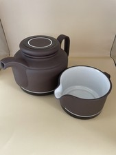 Hornsea Contrast Brown Teapot