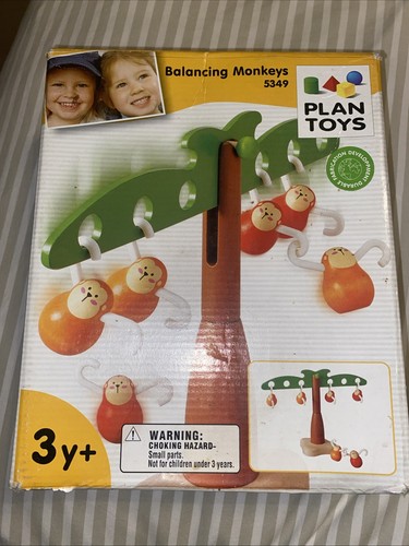 Plan toys balancing monkeys - balancing,