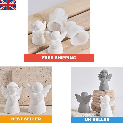 Angel mold silicone heart - -,