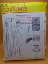 UC McCALL'S M4492 MISSES' SZ 6-12 MEDIEVAL-RENAISSANCE COSTUME SEWING PATTERN