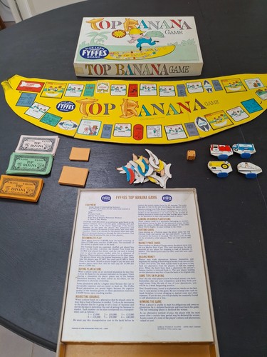 Vintage top banana board - board, game