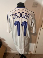 Chelsea Didier Drogba 2006-07 Away Football Shirt Extra Large XL Adidas