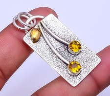 Citrine 925 Sterling Silver