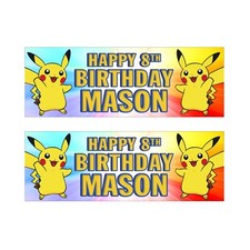 2 x Personalised Pokemon