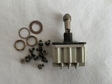 Aircraft Honeywell Toggle Switch, 4 Pole 3 Position, Locking, MS27409-1A [D5C]