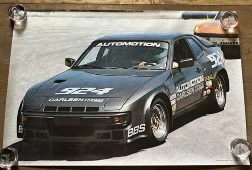 Porsche 924 turbo - poster, p44