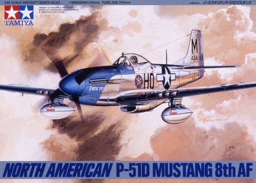 Tamiya 61040 51d mustang - tamiya,