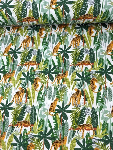 Animal jungle print - jungle, 100%