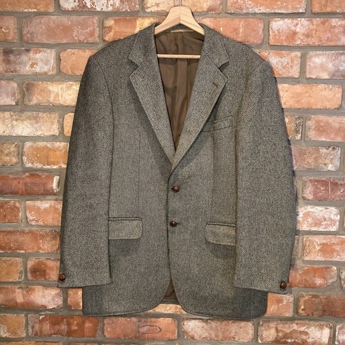 Crombie vintage herringbone - crombie,