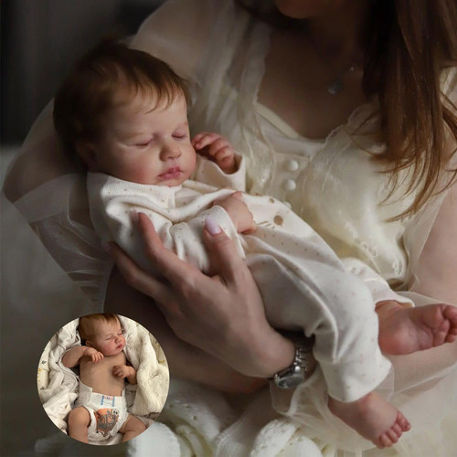 Reborn newborn baby girl - reborn, dolls