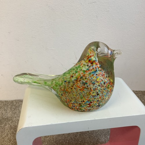 Vintage art glass speckled - vintage,