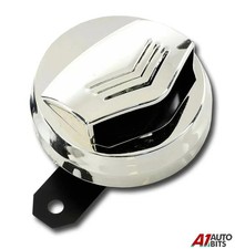 12v chrome plated metal - metal, klaxon